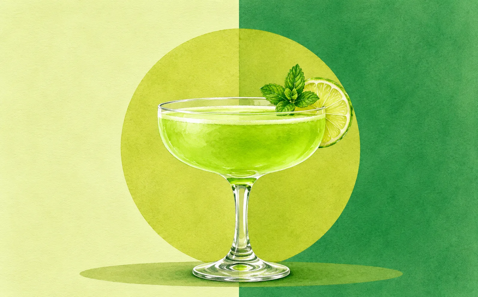 Opskrift på Grøn Enke (Green Widow)