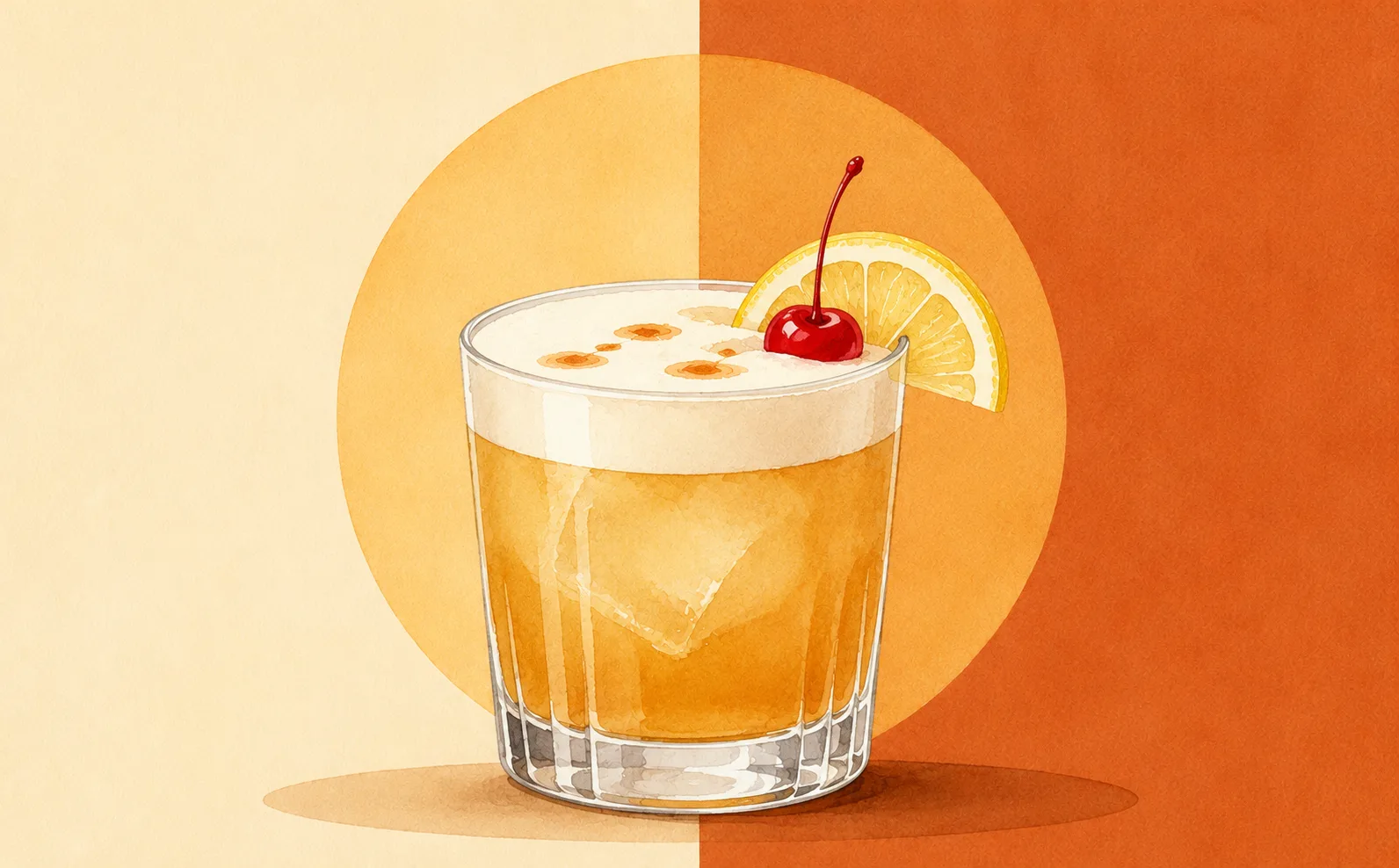 Opskrift på Amaretto Sour