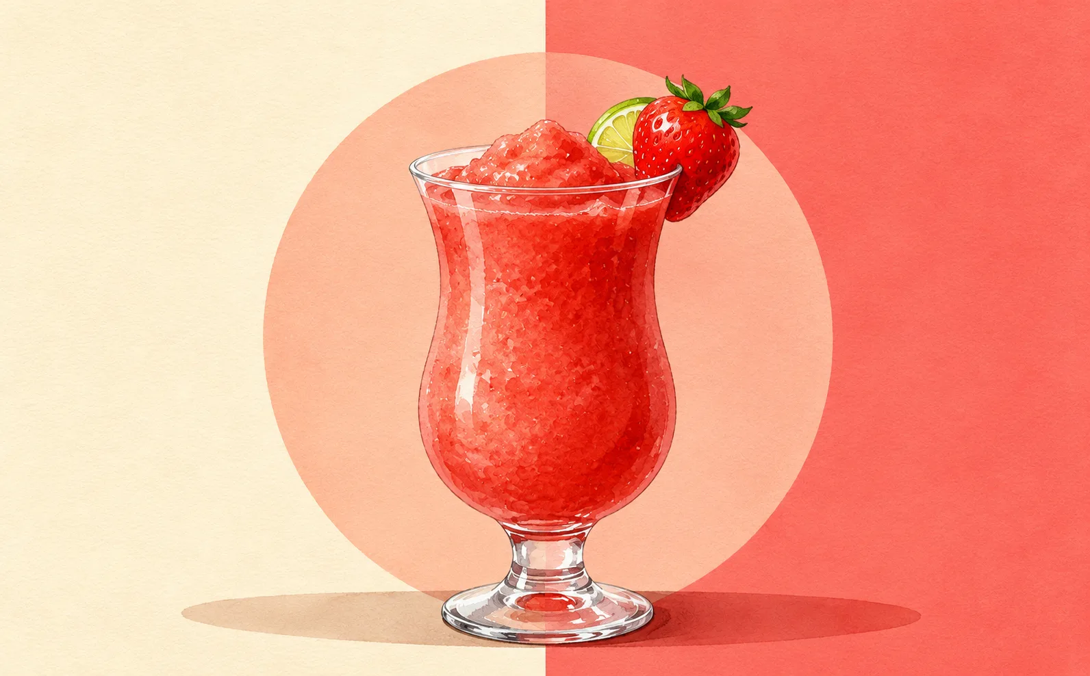 Opskrift på Strawberry Daiquiri